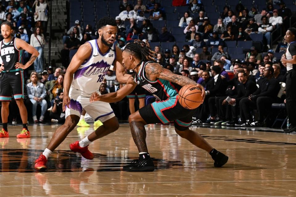 v站体育-贾伦报销无缘战旧主！爵士3人20+仍遭灰熊逆转 孟菲斯8人上双