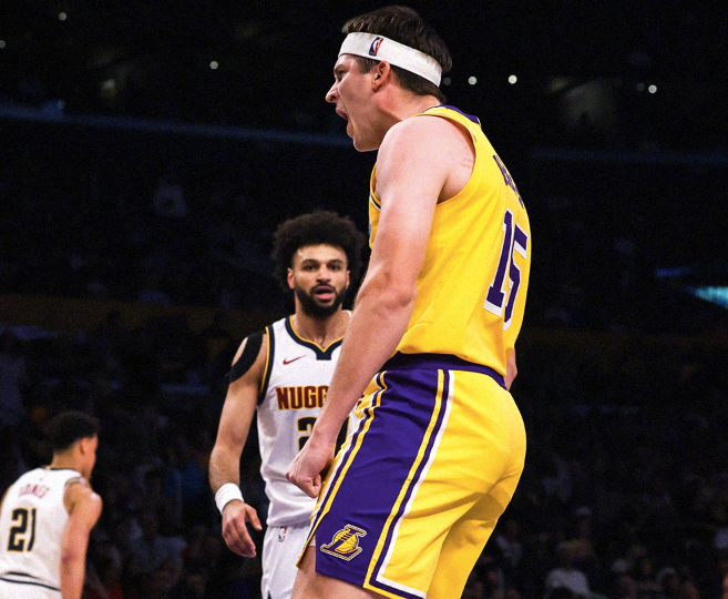 v体育-拒绝17分大逆转!东契奇拯救湖人!全场狂欢庆祝,里夫斯神操作