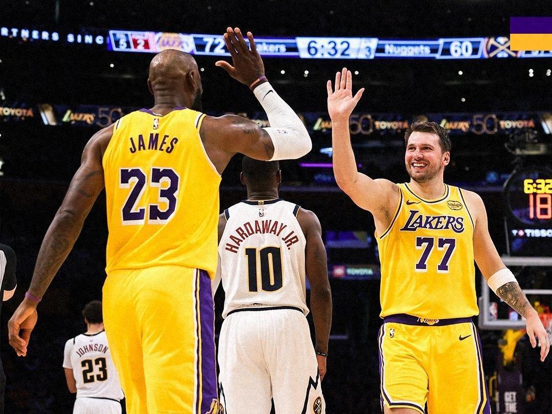 v体育-胜掘金豪取5连胜！当41岁詹姆斯拼命防守，这样的湖人西部谁不怕